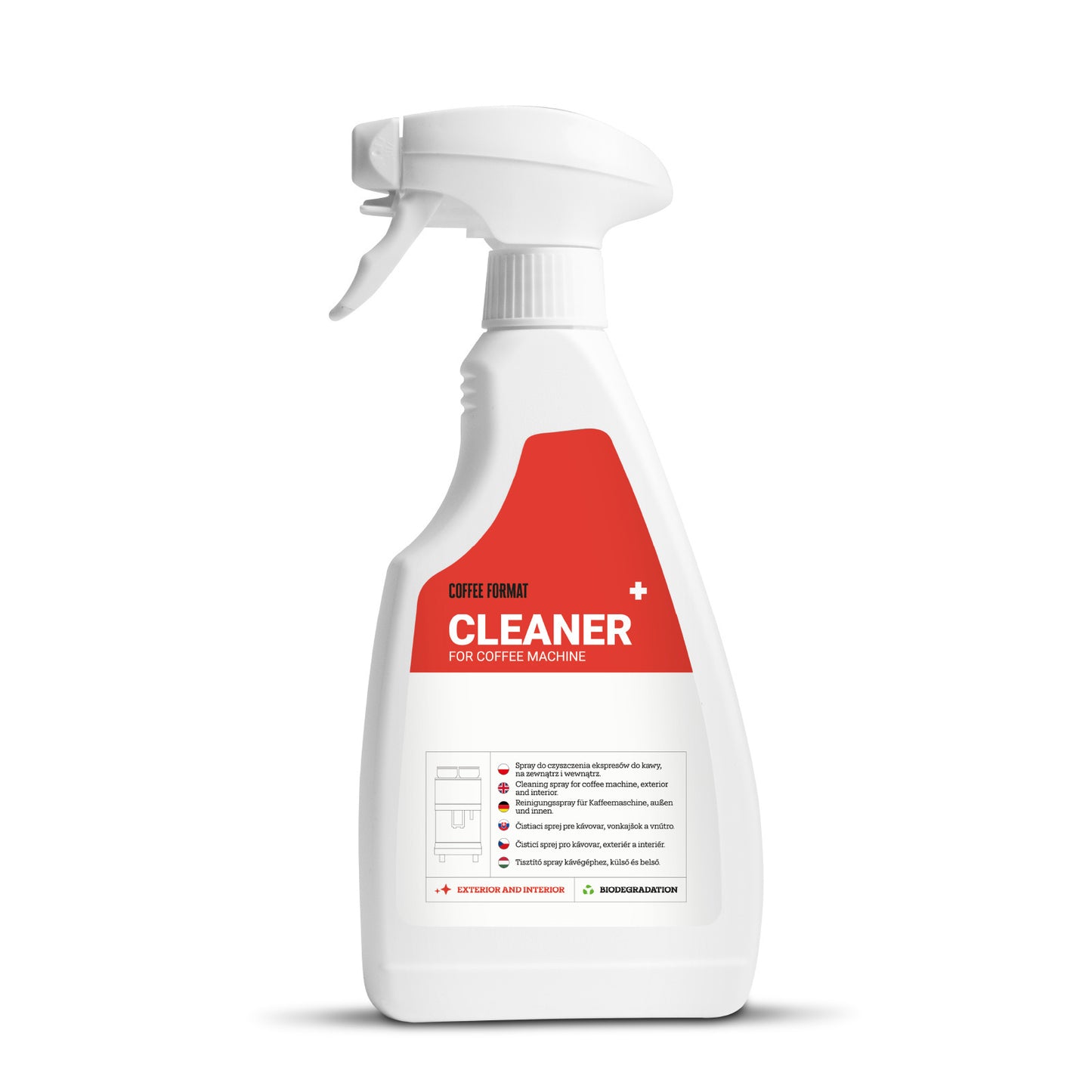 Coffee Format CLEANER+ 500 ml – spray do czyszczenia ekspresów
