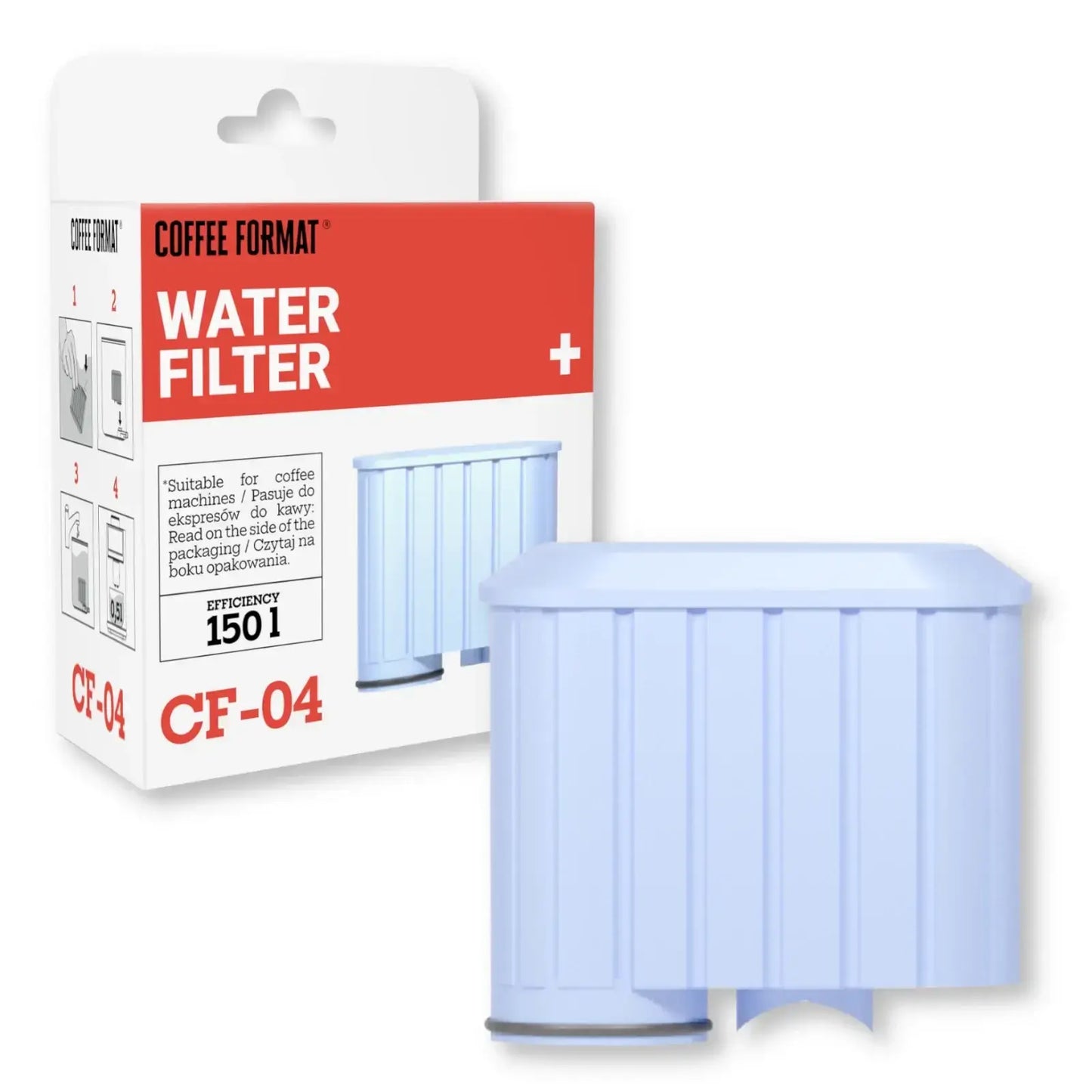 Filtr do ekspresu Coffee Format CF-04 – zamiennik Philips/Saeco AquaClean