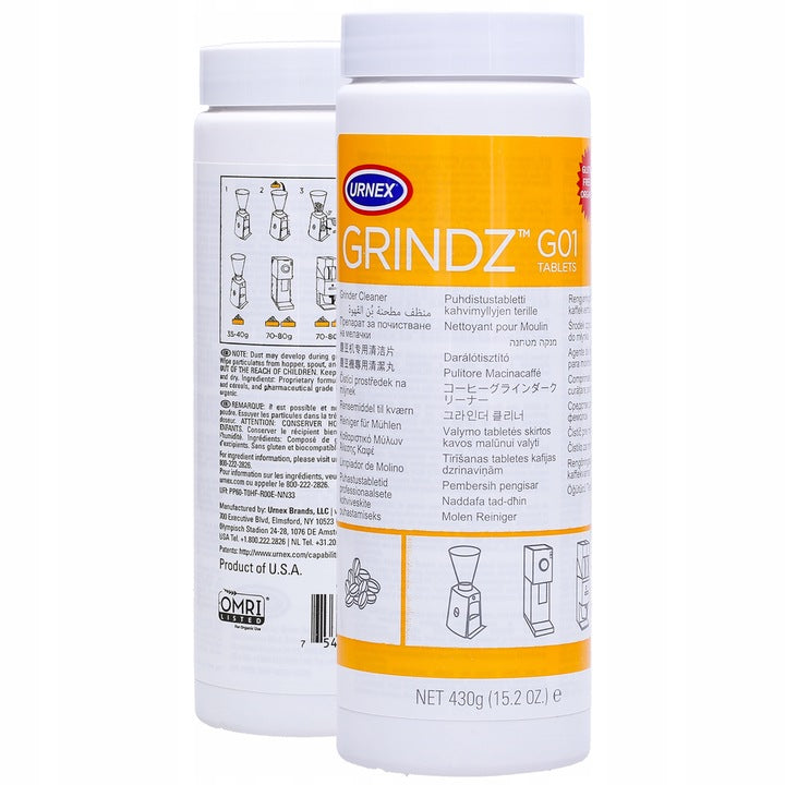 Granulat do czyszczenia młynków Urnex Grindz - 430 g
