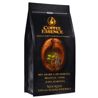 Kawa ziarnista 1kg 80/20 Arabica Robusta ŚWIEŻO palona DO EKSPRESU