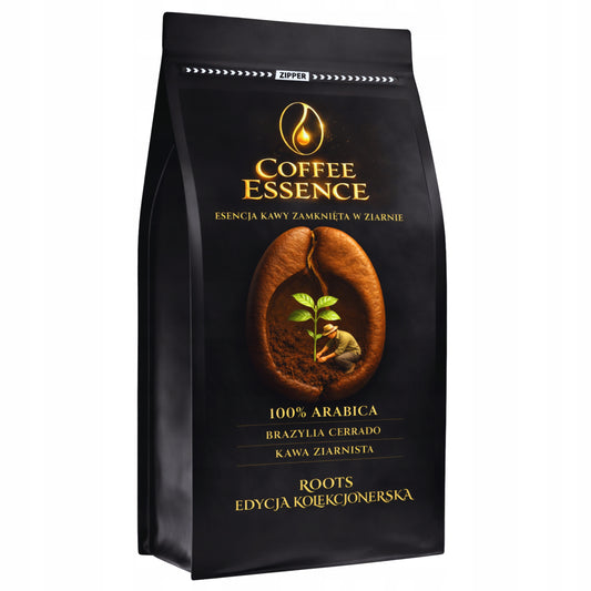 Kawa ziarnista 250g 100% Arabica single ŚWIEŻO palona do ekspresu DELIKATNA