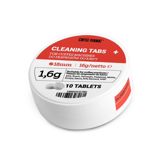 Coffee Format Cleaning Tabs+ 10 szt. x 1,6g