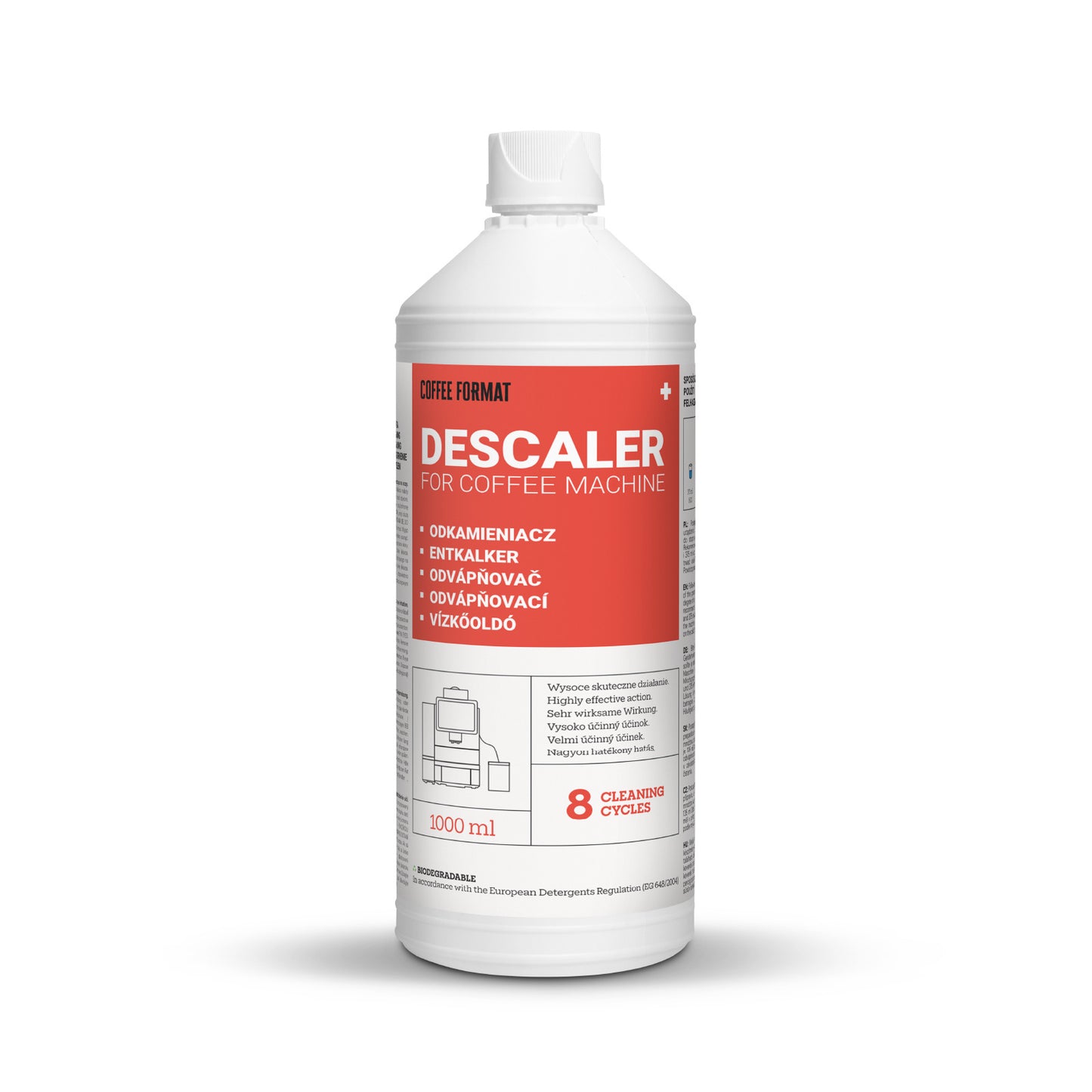 Coffee Format Descaler+ 1000 ml – odkamieniacz do ekspresów