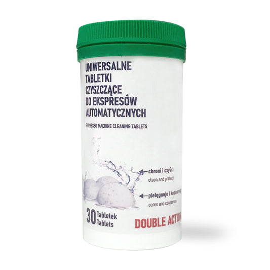 Double Action Uniwersalne tabletki czyszczące do ekspresów 30 szt. x 3,2g
