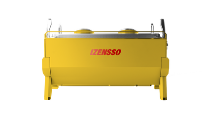 Ekspres kolbowy Izensso RAPTOR 2-grupowy – Żółty