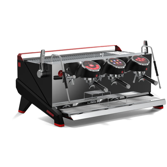 Ekspres kolbowy Izensso RAPTOR 3-grupowy – Czarny