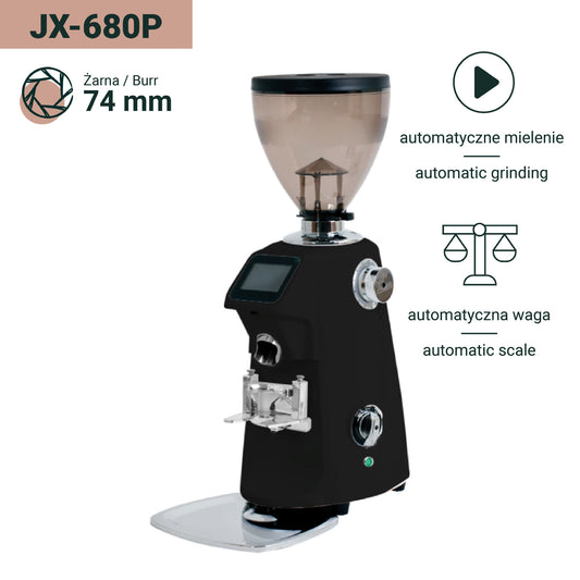 Młynek Coffee Format JX-680P – Czarny połysk