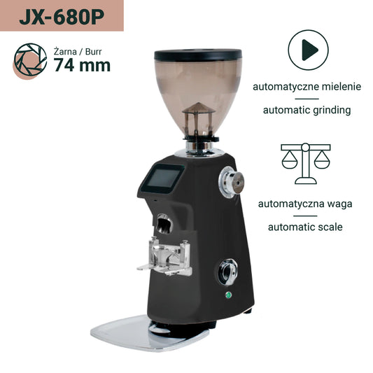 Młynek Coffee Format JX-680P – Czarny matowy
