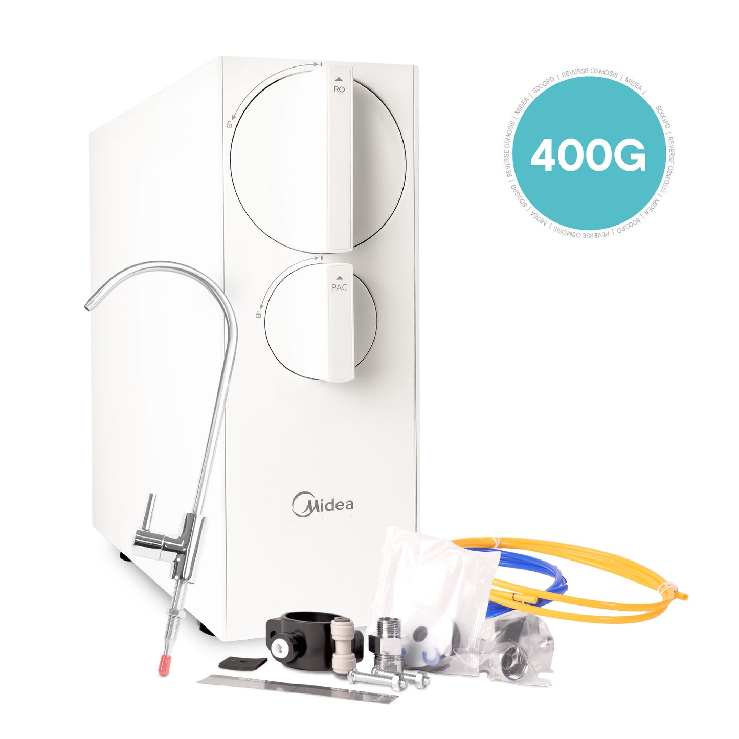 Midea MRO2489C-400G Filtr odwróconej osmozy 400GPD