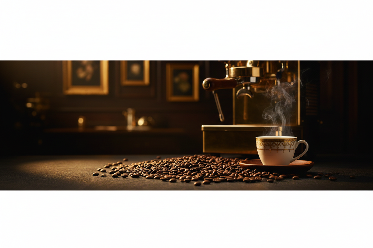Premium Coffee Banner